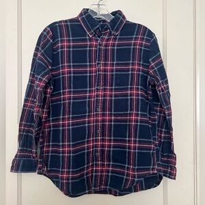 Brandy Melville flannel, lightly used, blue, one size